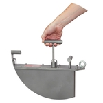 Magnetic grate separators in housing MRZ