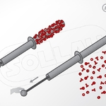 Magnetic testing rod MTV