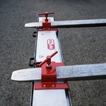 Magnetic broom for the forklift truck VZV