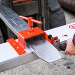 Magnetic broom for the forklift truck VZV