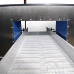 Tunnel metal detector with conveyor RDK